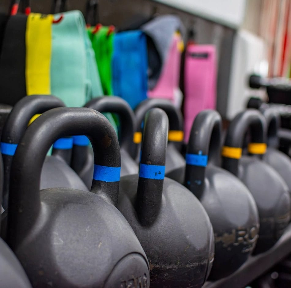 kettlebells